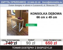 KONSOLKA DĘBOWA